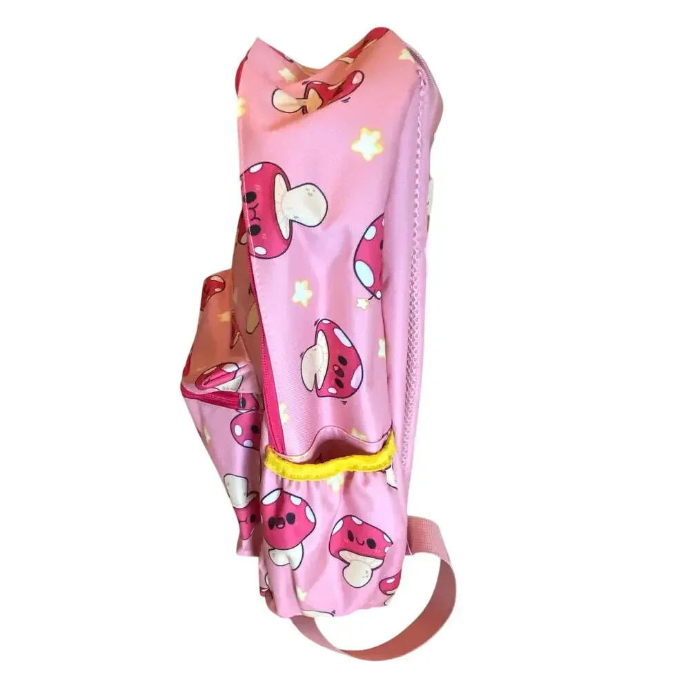 Squishable Pink Mushroom Backpack - Girls Child's Kids New with Tags
